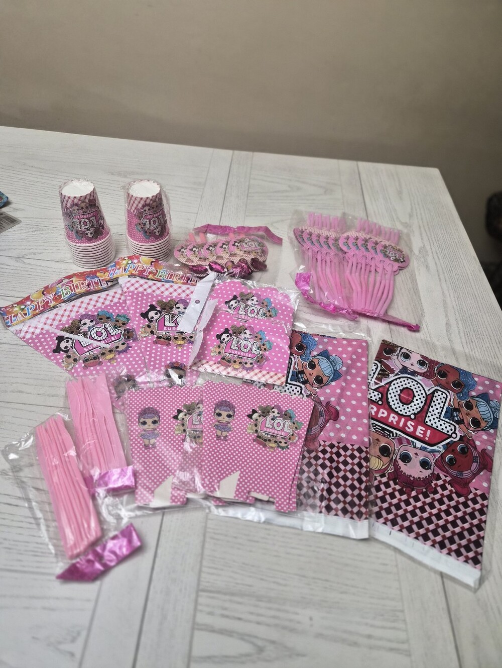 L.O.L Surprise Birthday Party Supplies & Invitations